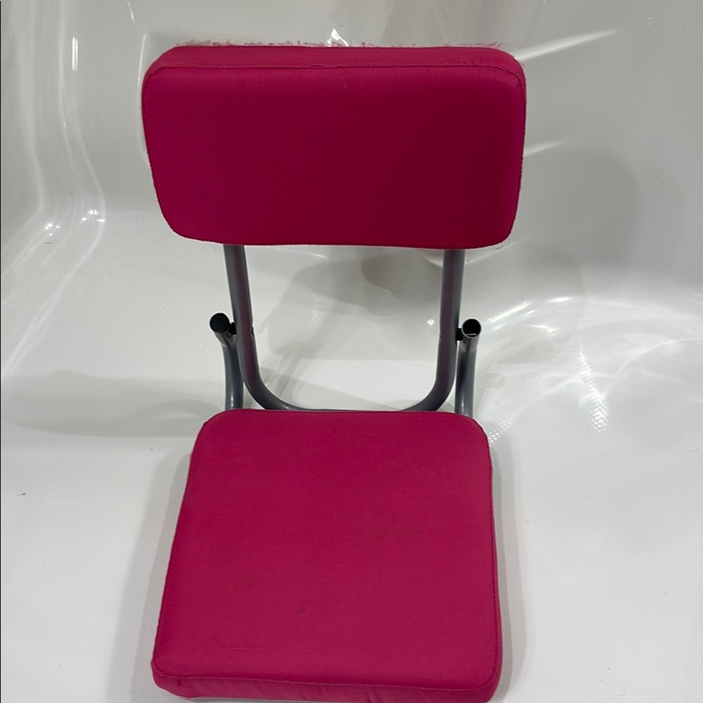 Pink Folding Chair